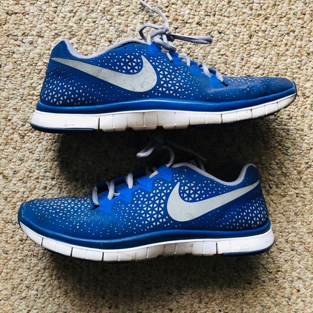 Nike Free 3.0 Royal/Wolf Grey